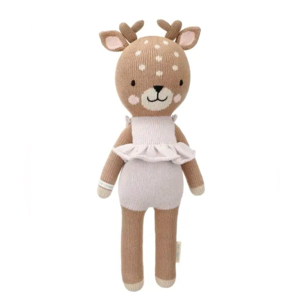 NWOT Cuddle + Kind Violet the Fawn 13”